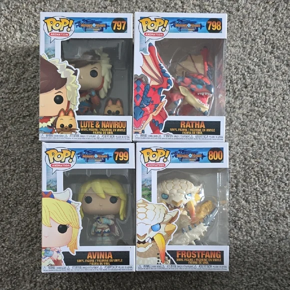 Ratha Funko Pop Monster Hunter Buy Monster Hunter Pop Outlet